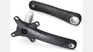 CRK MY14 SW CARBON CRANKSET MTN CARB/BLK/CHAR 170MM (ARMS ONLY)