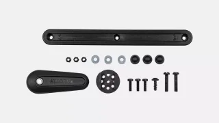 CRR SUB, TAILWIND & COOLCAVE, KLICKFIX RAIL AND HOOK ASSEMBLY