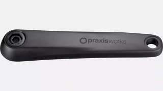 CRK TURBO, BROSE ISIS SPLINE (G1), 175MM, DRIVE-SIDE ARM, ALLOY, PRAXIS