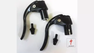 BRK MY12 SHIV BRAKE LEVER PAIR ALLOY WITH ADJUSTER BLK (Replaces S110700001) (NO LONGER PRODUCED)