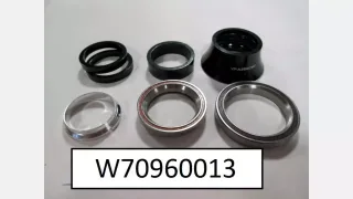 HDS ROUBAIX CMP-BASE 1-1/8 IN STEEL UPPER/1-3/8 IN STEEL LOWER, 28.6/37.1/29.98, W/CARTRIDGE CR-MO BEARING
