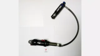 SHK FOX MY11-13 EPIC REMOTE MINI BRAIN W/AUTO SAG. BRAIN FADE ADJUST I-VALVE, 187X47, 29ER HOSE LENGTH, NEW TUNE FOR (976-63-062) - CCTW (NO LONGER PRODUCED)