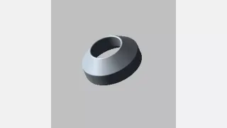 WSH MY12-15 SHIV HANDLEBAR CONICAL ALUMINUM WASHER 3MM BLACK
