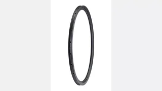 RIM MY22 ALPINIST CLX II, 700C, REAR, CARBON, 24H, DISC, 21MM INTERNAL (TUBELESS VERSION) (CR2071)  - SATIN CARBON W/ BLACK DCL