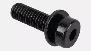 BLT MY18-20 EPIC, BRAIN SHOCK TOP MOUNTING BOLT, 3MM HEX HEAD, M5X0.8PX16MM, ALLOY, BLACK