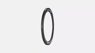 RIM MY24 RAPIDE CLX TEAM, 700C, REAR, 24H, 21MM INTERNAL, 60MM DEPTH (CR2373) - SATIN CARBON W/ WHITE DCL