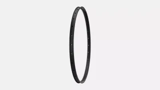 RIM MY23 CONTROL 29, FRONT, ALLOY, 28H, DISC, 27MM INTERNAL (RIM-741) - BLACK W/ CHARCOAL DCL
