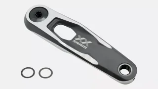 CRK SRAM, XX FOR HIGH GEAR, 160MM, NON-DRIVE SIDE ARM, ALLOY (11.6118.081.001)