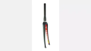 FRK MY11 TARMAC SW FORK 1-1/2 45MM SATIN CARB/WHT/RED(NO LONGER PRODUCED)