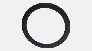 RIM MY17 CL 64 DISC, 700C, FRONT, CARBON, 21H, DISC, 20.7MM INTERNAL - SATIN CARBON W/ BLACK DCL