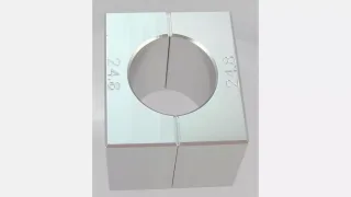 TOOLING: SHAFT CLAMP, 24.8 CMP