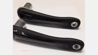 CRK MY11-13 MOUNTAIN SW CARBON CRANK ARMS 170 MATTE CARBON GRAY BLACK DECALS (CKM1011)(NO LONGER PRODUCED)