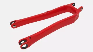 CHS MY17 SW ENDURO 650B, CARBON CHAINSTAY, 12X148MM - GLOSS NORDIC RED/HYPER/BLACK