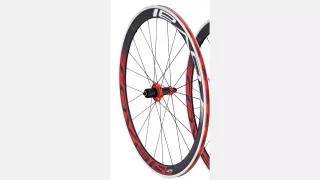 WHL MY12 ROVAL RAPIDE SL 45 CARBON REAR GLOSS WHEEL BLK/WHT/RED(NO LONGER PRODUCED)