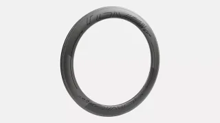 RIM MY16 CLX 64, 700C, FRONT, CARBON, 16H, RIM BRAKE, 20.7MM INTERNAL (CR1573) - SATIN CARBON W/ GLOSS BLACK DCL