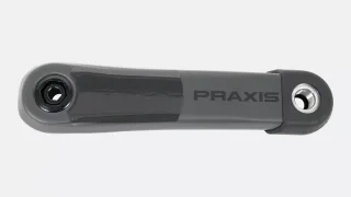 CRK TURBO, BROSE ISIS SPLINE (G2), 165MM, NON-DRIVE SIDE ARM, CARBON (NEW VERSION), PRAXIS