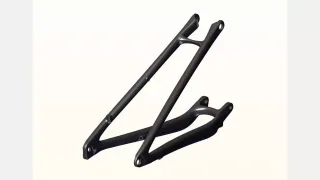 CHS MY18 EPIC, CARBON FRAME, REAR STAY ASSEMBLY, 29, CARBON, 12X148MM - GLOSS SATIN CHARCOAL TINT CARBON / BLACK
