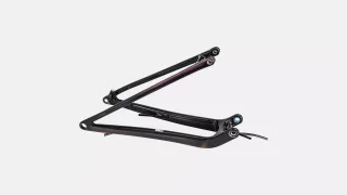 CHS MY24 SW EPIC, REAR STAY ASSEMBLY, 29, CARBON, 12X148MM - CARB/VIVPNKMET/MNSHDWMET