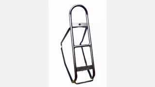CRR RACKTIME MY13 CROSSOVER/SOURCE LIGHT-IT CUSTOM REAR RACK SILVER