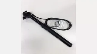 STP TRANZ-X, 30.9MM DROPPER-POST, 100MM TRAVEL, EXTERNAL ROUTING, 400MM TOTAL LENGTH, 0MM OFFSET, W/ REMOTE & CABLE/HOUSING