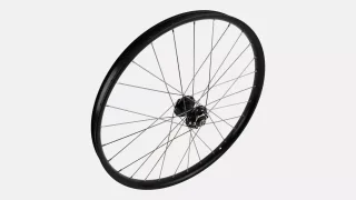 WHL KIDS 24", FRONT, ALLOY, QR, 9X110MM, DISC, 6-BOLT, 28H - BLACK