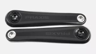 CRK TURBO, SL 1.1, ROAD, 175MM, L+R ARMS, CARBON, PRAXIS