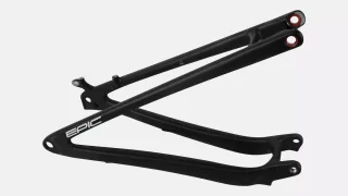 CHS MY19 EPIC, CARBON FRAME, REAR STAY ASSEMBLY, 29, CARBON, 12X148MM - SATIN BLACK WHT