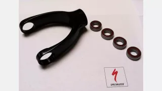 SHK EXT MY13 CAMBER, ALLOY FRAME, SHOCK EXTENSION, ALLOY W/ BEARINGS