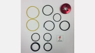 SUB: MY15 CANE CREEK DBINLINE-COMPLETE AIR SPRING REBUILD CONTAINS AIR PISTON REBUILD (BAD1185)
