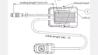 ELE MY17 VADO BLOKS PEDELEC TWIST LOCK & REMOTE,BTN100SBC INCL. BRB100SBC WITH ADAPTERS CABLE:240MM