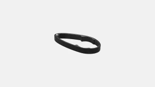 HDS SUB, VENGE VIAS HIGH STACK SPACERS - SPACER - 10MM - SATIN BLACK