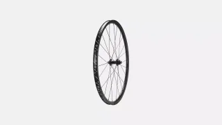 WHL DT G540 V2, 700C, FRONT, ALLOY, TA, 12X100MM, DISC, CENTERLOCK, 24H - BLACK W/ CHARCOAL DCL