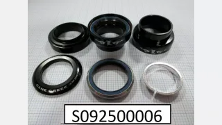 HDS MY09 ENDURO HEADSET W/ 8MM HEADTUBE SPACER FOR NON E150 ENDUROS LANUSSE PRESS IN