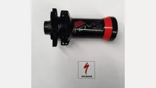 HUB ROVAL, FRONT, TA, 15X100MM, 24H, DISC, 6-BOLT, W/ 19MM 0D END CAPS (LFM14) (H240ADIXR24SO2879C)