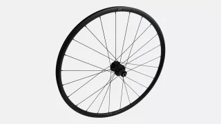 WHL DT-R470, 700C, REAR, ALLOY, QR, 9X135MM, DISC, CENTERLOCK, 24H, SHIMANO 11-SPD ROAD FHB - BLACK W/ CHARCOAL DCL