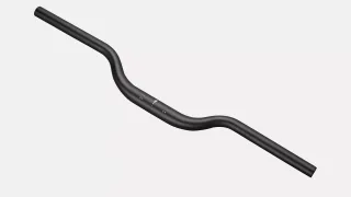 BAR KIDS MINI-RISE HANDLEBAR, 25.4MM, 540MM WIDTH, ALLOY, 40MM RISE / 5-DEG BACKSWEEP, 19MM DIAMETER AT GRIP MOUNT