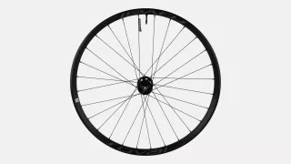 WHL MY21 TRAVERSE, 27.5, FRONT, ALLOY, TA, 15X110MM, DISC, 6-BOLT, 28H (SP-19151) - BLACK W/ CHARCOAL DCL