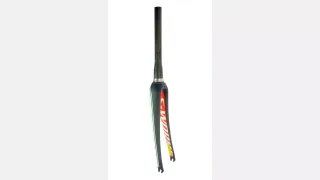 FRK MY11 TARMAC SW FORK 1-1/2 43MM SATIN CARB/WHT/RED(NO LONGER PRODUCED)