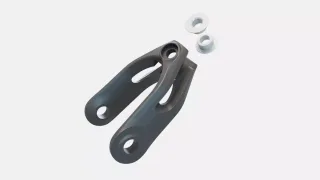 SHK EXT MY26 LEVO 4, EVO SHOCK EXTENSION, ALLOY, 69MM LENGTH