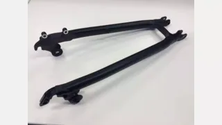 STS MY10 ENDURO ALLOY SEATSTAY WITH BEARINGS BLACK NO DECALS(NO LONGER PRODUCED)