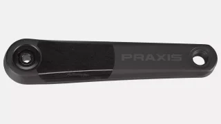 CRK TURBO, BROSE ISIS SPLINE (G2), 165MM, NON-DRIVE SIDE ARM, ALLOY, PRAXIS