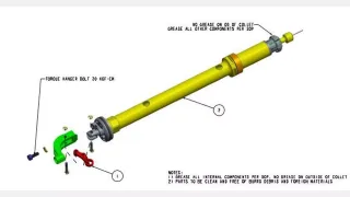 STP SUB, MY14-19 COMMAND POST XCP, 27.2MM, LOCK TUBE ASSY, FOR 35MM TRAVEL, 350MM POST