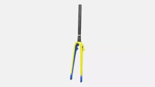 FRK MY16 VENGE VIAS PRO FORK (54-61) COLOR: GLOSS HYPER / TEAM BLUE / TARMAC BLACK
