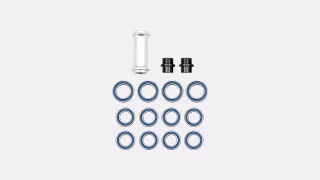 BRG KIT, MY25 SJ 15, ALLOY FRAME, SUSPENSION BEARING KIT (W/ HORST PIVOT AND CHS MIDDLE SPACERS)
