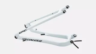 CHS MY23 EPIC EXPERT, REAR STAY ASSEMBLY, 29, CARBON, 12X148MM - MORNMST/METDKNVY