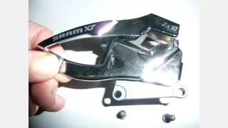 DER SRAM, FRONT, X7, 2X10, LOW DIRECT MOUNT, DUAL PULL (00.7615.118.000)