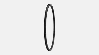 RIM MY23 ALPINIST SLX, 700C, FRONT & REAR, ALLOY, 24H, 20MM INTERNAL (RIM-764)-BLACK W/ CHARCOAL DCL