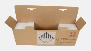 MSC PACKAGING, U1 FOR VADO/COMO (GEN.1), BATTERY BOX W/ EPE FOAM