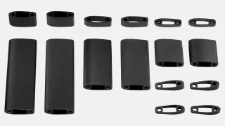 BAR SUB, SHIV TT DISC, AEROBAR STACK HEIGHT SPACER KIT, W/ 6-DEG & 10-DEG WEDGES (5/10/20/40/80/120MM)