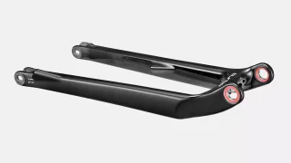 CHS MY22 KENEVO SL, CARBON CHAINSTAY, 12X148MM - GLOSS BLACK/WHITE